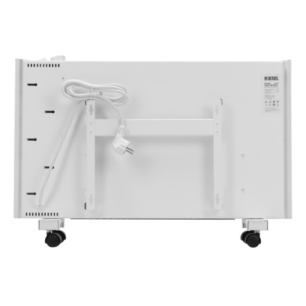 Конвектор электрический Denzel XCE-1500, 230 В, 1500 Вт, X-образный нагреватель белый 98131 купить в Уфе