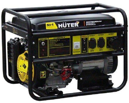 Электрогенератор бензиновый DY9500LX Huter купить в Уфе