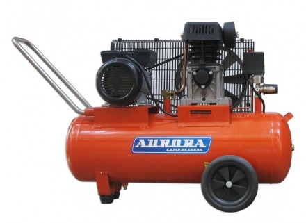 Компрессор масляный поршневой ременной привод Aurora STORM-50 купить в Уфе