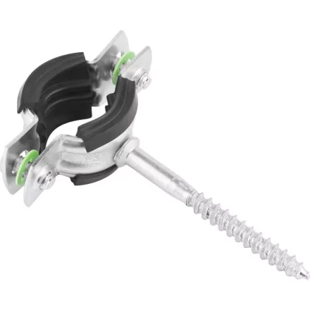 ЗУБР. Хомут трубный оцинкованный, с шурупом, 1/2", 1шт 37854-20-24-1 купить в Уфе