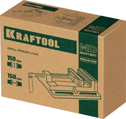 Тиски KRAFTOOL станочные 32715-150 купить в Уфе