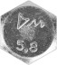 Болт ЗУБР &quot;МАСТЕР&quot; с шестигранной головкой, ГОСТ 7798-70, класс прочности 5.8, оцинкованный, M16x50мм, 5кг 303080-16-050 купить в Уфе
