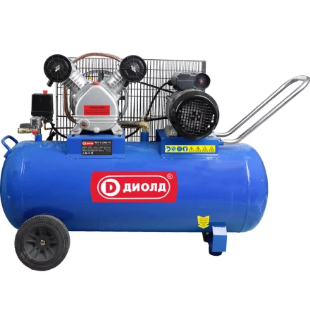 Компрессор маслянный ременной поршневой Диолд КВР-2-2300-70 купить в Уфе