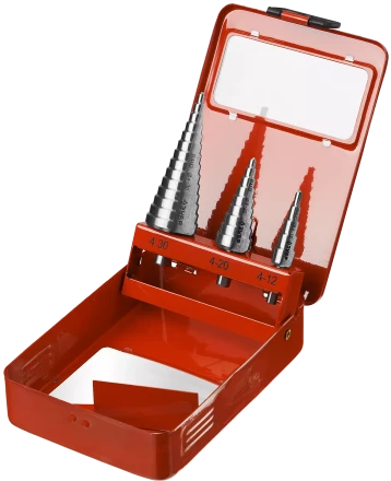 Наборы сверл ступенчатых серия МАСТЕР купить в Уфе