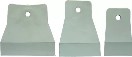 Набор шпателей 40-60-80 мм белая резина 3 шт  СИБРТЕХ/ Россия 85803 купить в Уфе