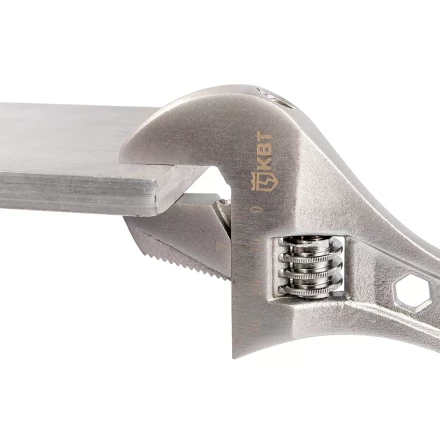 Ключ разводной гаечный КВТ РКП-250, 250 мм, максимальный развод 36 мм (92065) купить в Уфе