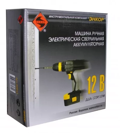 Шуруповерт ДША-12ЭР/10М аккумуляторный ФОНАРИК 50011 купить в Уфе