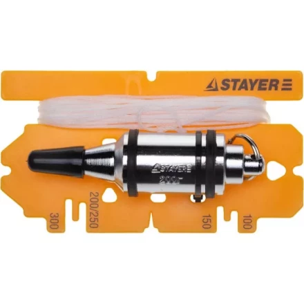 Отвес STAYER &quot;PROFI&quot; строительный со шнуром, с противоударными ободками, 600 г 06352-60 купить в Уфе