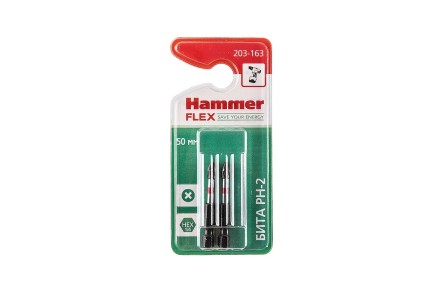 Бита HAMMER PH2 50мм (2шт) купить в Уфе