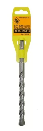 Бур SDS+  ф16х150/210 усиленный  10/75/150 10919 купить в Уфе