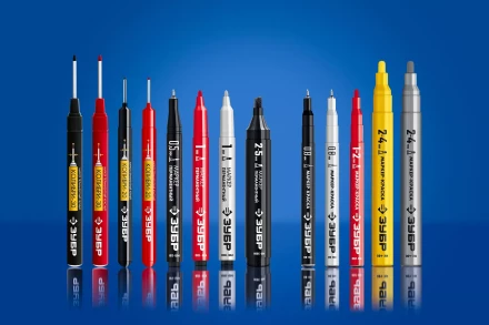 ЗУБР Колибри-20 красный, наконечник L 20 мм,  2 мм, перманентный маркер для отверстийл (06328-3) купить в Уфе