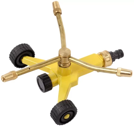 Распылитель GRINDA 3-х лопастной латунный, регулируемый, на колесах 8-427616 купить в Уфе