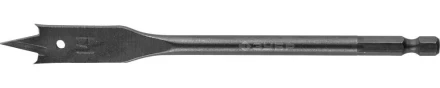 ЗУБР "ЭКСПЕРТ". Сверло по дереву перьевое, шестигранный хвостовик 1/4" с проточкой, 14х152мм 29503-14 купить в Уфе