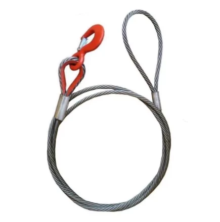 Буксир канатный TOR БТК 24,0 т 9,0 м опрессовка (петля-петля) канат 21,0 мм 1045698 купить в Уфе