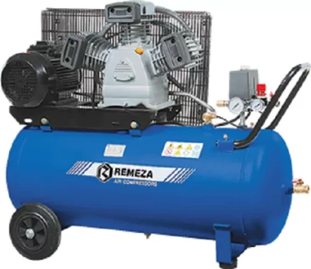 Компрессор масляный поршневой ременной СБ 4/С-100 LB40 Remeza купить в Уфе