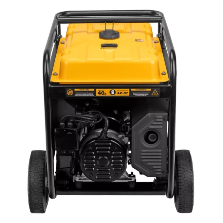 Генератор бензиновый Denzel PS-120EAD-3, 12 кВт,230/400 В, 40л, разъём ATS,перекл.режима,эл.старт купить в Уфе