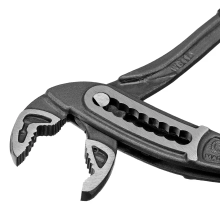 Клещи переставные Denzel 17901, обливные рукоятки, 180 мм купить в Уфе