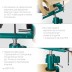 Тиски KRAFTOOL PRECISION шарнирно-поворотные 32711-75 купить в Уфе