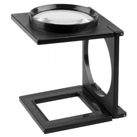 Лупа STAYER &quot;STANDARD&quot; складная на подставке, 4 кратное увеличение, диаметр 65мм 40525-65 купить в Уфе