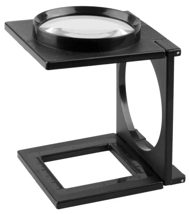 Лупа STAYER &quot;STANDARD&quot; складная на подставке, 4 кратное увеличение, диаметр 65мм 40525-65 купить в Уфе