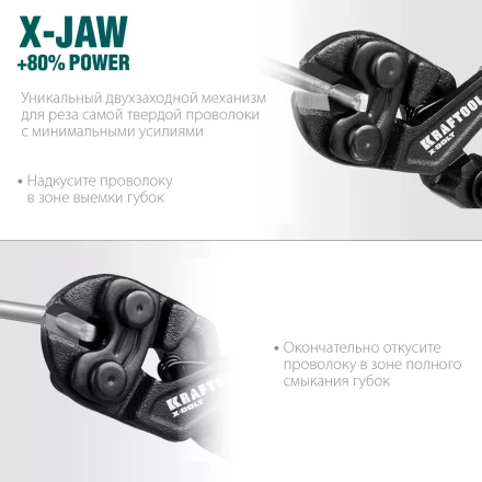 Компактный цельнокованый болторез KRAFTOOL X-BOLT 23283 купить в Уфе