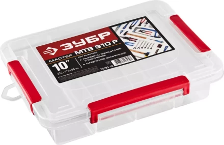 Органайзер ЗУБР &quot;МАСТЕР&quot; для крепежа и принадлежностей, 252х176х58мм (10&quot;) 38193-10 купить в Уфе