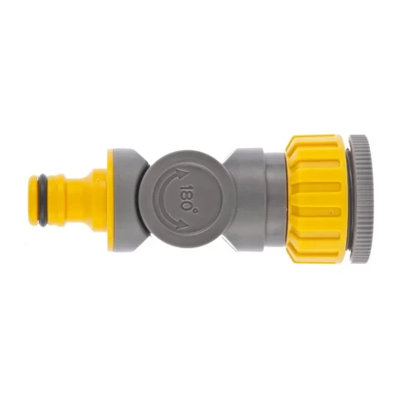 Соединитель штуцерный с внутренней резьбой 1/2" - 3/4" с шарниром PALISAD LUXE 66247 купить в Уфе