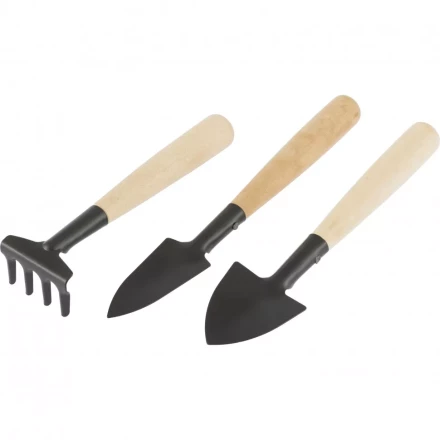 Набор по уходу за комнатными растениями деревянная рукоятка (лопатка, пика, грабли) Palisad 63042 купить в Уфе