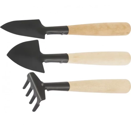 Набор по уходу за комнатными растениями деревянная рукоятка (лопатка, пика, грабли) Palisad 63042 купить в Уфе