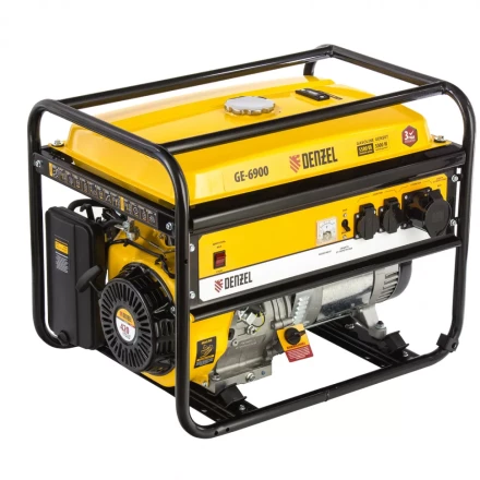 Генератор бензиновый DENZEL GE 6900 94637 купить в Уфе