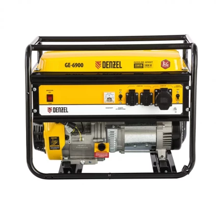 Генератор бензиновый DENZEL GE 6900 94637 купить в Уфе