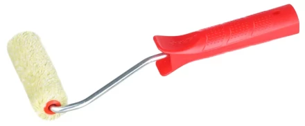 Мини-валик ЗУБР "МАСТЕР" "СИНТЕКС" малярный в сборе, бюгель 6 мм, 15х100 мм 03504-10 купить в Уфе