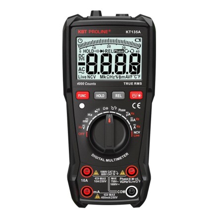 Мультиметр цифровой КВТ KT 135А с True RMS (101562) купить в Уфе