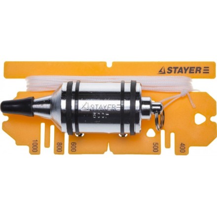 Отвес STAYER &quot;PROFI&quot; строительный со шнуром, с противоударными ободками, 500 г 06352-50 купить в Уфе