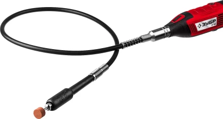 ЗУБР длина - 1 м, цанга 1.6 - 3.2 мм, гибкий вал с цанговым патроном (35944) купить в Уфе