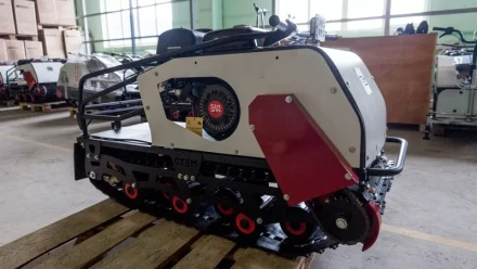 Мотобуксировщик Стем Север Эксперт 500 15 л/с катковая подвеска реверс ручной запуск купить в Уфе