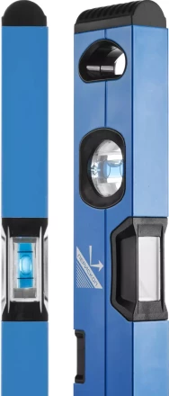 Уровень ЗУБР &quot;ПРОФЕССИОНАЛ&quot; &quot;АНТЕЙ&quot; с перископом, фрезерованная базовая поверхность, 2 цельные противоударные ампулы, 60см 34586-060_z01 купить в Уфе