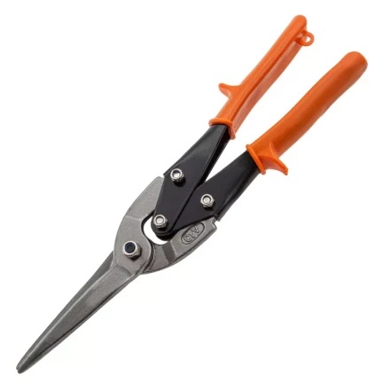 Ножницы по металлу Sparta 783165, удлиненные, 290 мм, пряморежущие, обрезиненные рукоятки купить в Уфе