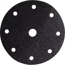 Круг шлифовальный URAGAN "Универсальный водостойкий с покрытием стеарата цинка" на липучке, 9 отв., P180, 150мм, 50шт 907-44114-180-50