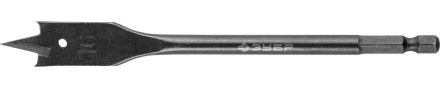 ЗУБР "ЭКСПЕРТ". Сверло по дереву перьевое, шестигранный хвостовик 1/4" с проточкой, 16х152мм 29503-16 купить в Уфе