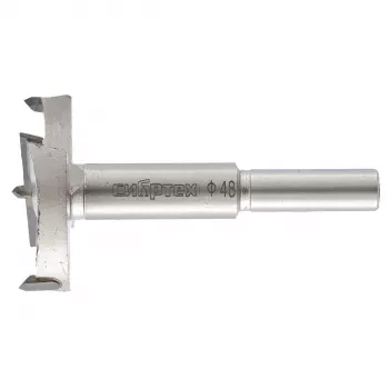 Сверло Форстнера по дереву 48 мм цилиндрический хвостовик СИБРТЕХ 704848 купить в Уфе