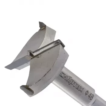 Сверло Форстнера по дереву 48 мм цилиндрический хвостовик СИБРТЕХ 704848 купить в Уфе