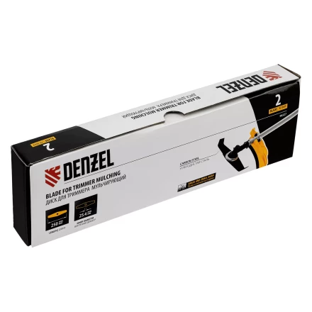 Диск для триммера  мульчирующий, 250 х 25,4 толщина 3 мм, 2 лезвия// Denzel 96327 купить в Уфе