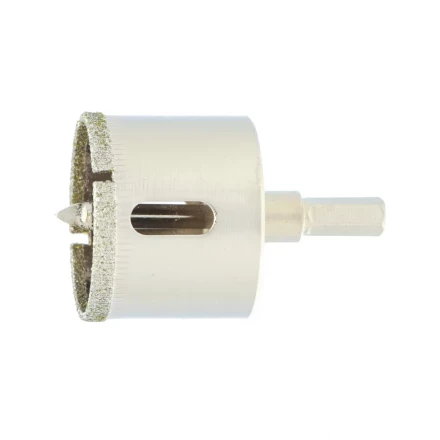 Сверло по керамической плитке и стеклу Сибртех, 38 х 55 мм, шестигранный хвостовик, с центрующим сверлом, 72719 купить в Уфе