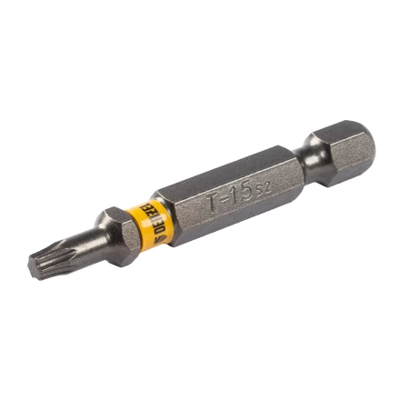 Бита TX 15х50, сталь S2, шестигранный профиль, 10 шт. Е 6,3 Denzel 11668 купить в Уфе