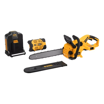 Пила цепная аккумуляторная  бесщет., Denzel RCS 400-62, 400 мм, Li-ion, 62В купить в Уфе