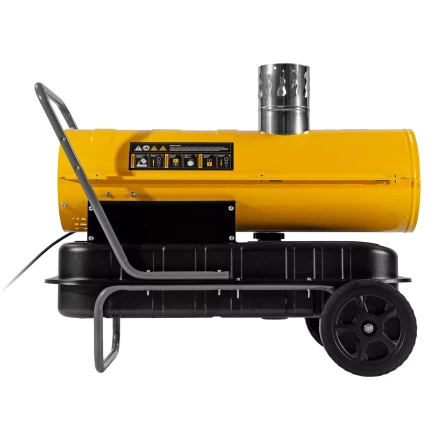 Дизельная тепловая пушка Denzel NHG-20i, 20 кВт, 600 м3/ч, непрямой нагрев, цифровой термостат купить в Уфе