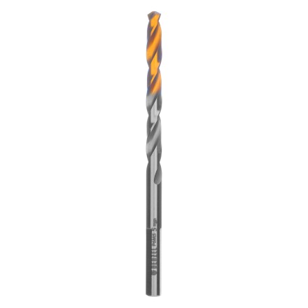 Сверло спиральное по металлу Denzel 5 x 86 мм, Р6М5, Golden Tip, 718233 купить в Уфе