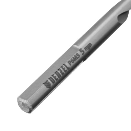 Сверло спиральное по металлу Denzel 5 x 86 мм, Р6М5, Golden Tip, 718233 купить в Уфе