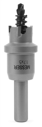 ТСТ коронка MESSER 17X5 с центрирующим сверлом и толкающей пружиной купить в Уфе